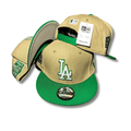 New Era Dodgers Beige 2 Tone South Bend Lucky Vegas 59FIFTY Cap