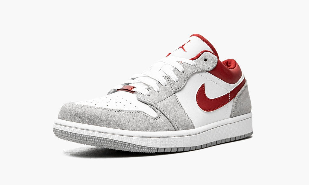 Air Jordan 1 LOW SE "White / Grey / Red" Sneakers