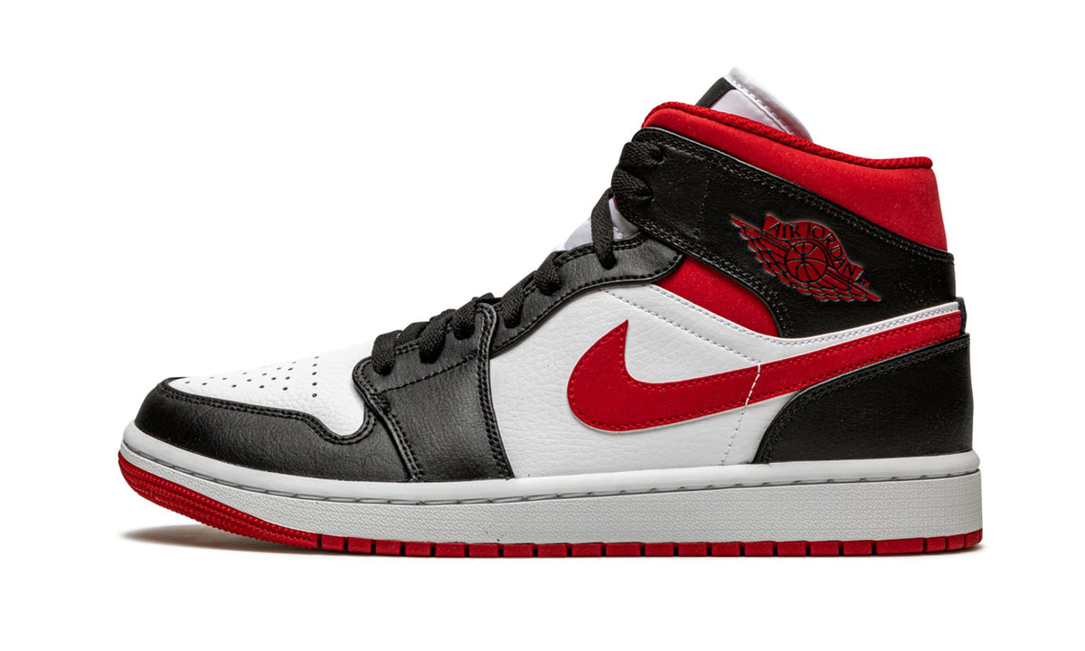 Air Jordan 1 Mid Metallic Red Sneakers