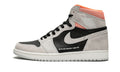 Air Jordan 1 Retro High OG Neutral Grey/Hyper Crimson Sneakers