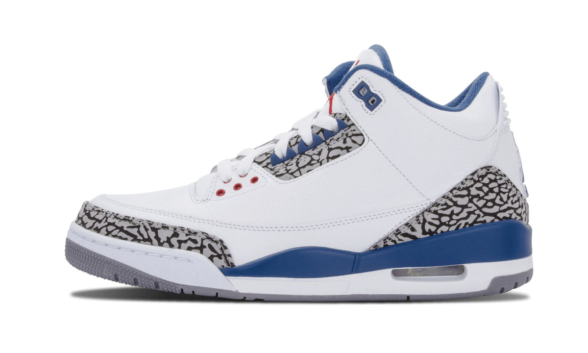 Air Jordan 3 Retro True Blue Sneakers