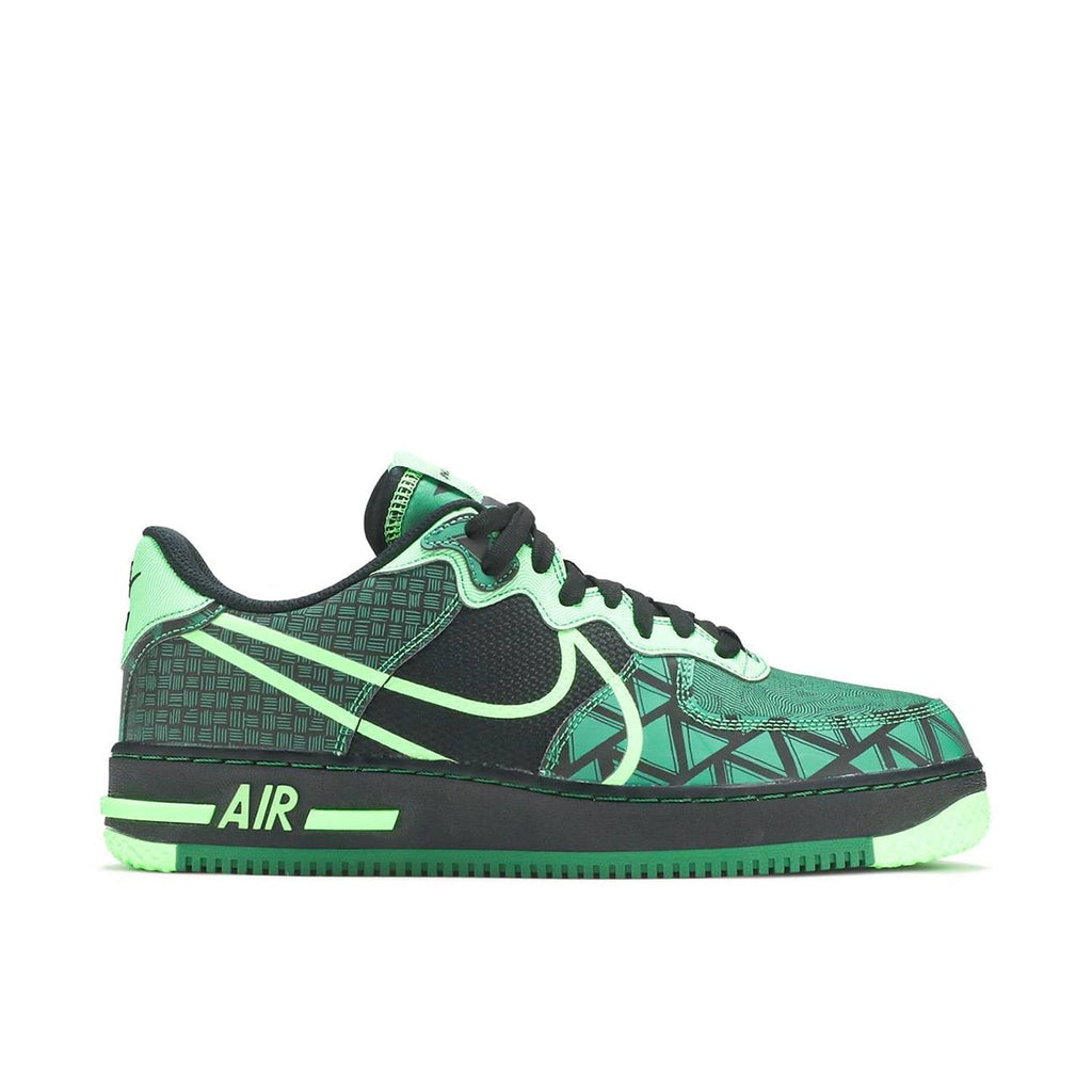 Nike Air Force 1 React Naija Green Sneakers