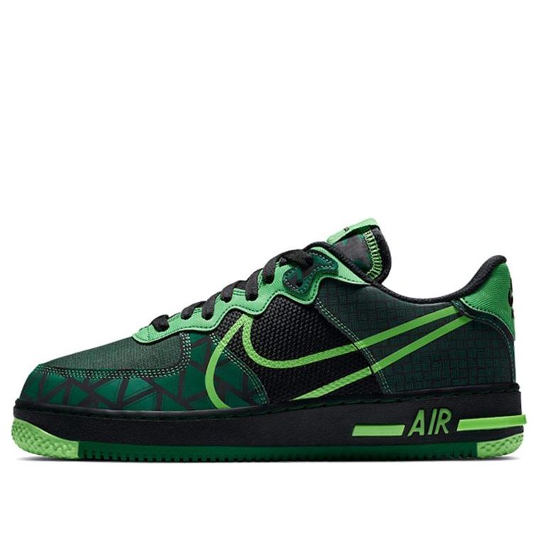 Nike Air Force 1 React Naija Green Sneakers