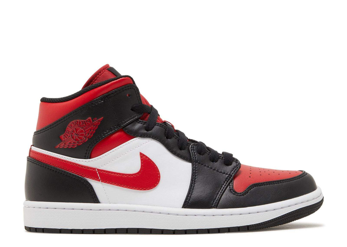 Air Jordan 1 Mid 'Bred Toe' Sneakers