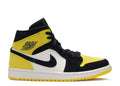 Air Jordan 1 Mid SE 'Yellow Toe' Sneakers